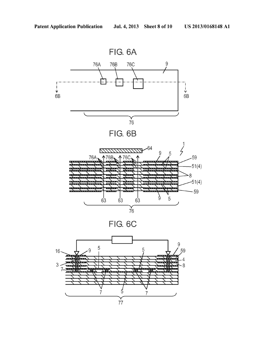 MULTILAYER PRINTED WIRING BOARD AND METHOD OF MANUFACTURING SAME - diagram, schematic, and image 09