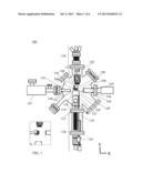 APPARATUS AND METHODS FOR HETEROEPITAXIAL GROWTH USING PULSED LASER AND     SPUTTERING DEPOSITION WITH REAL-TIME, IN SITU RHEED IMAGING diagram and image