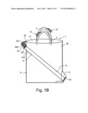 SLING BAG WITH STRAP FASTENING ARRANGEMENT diagram and image