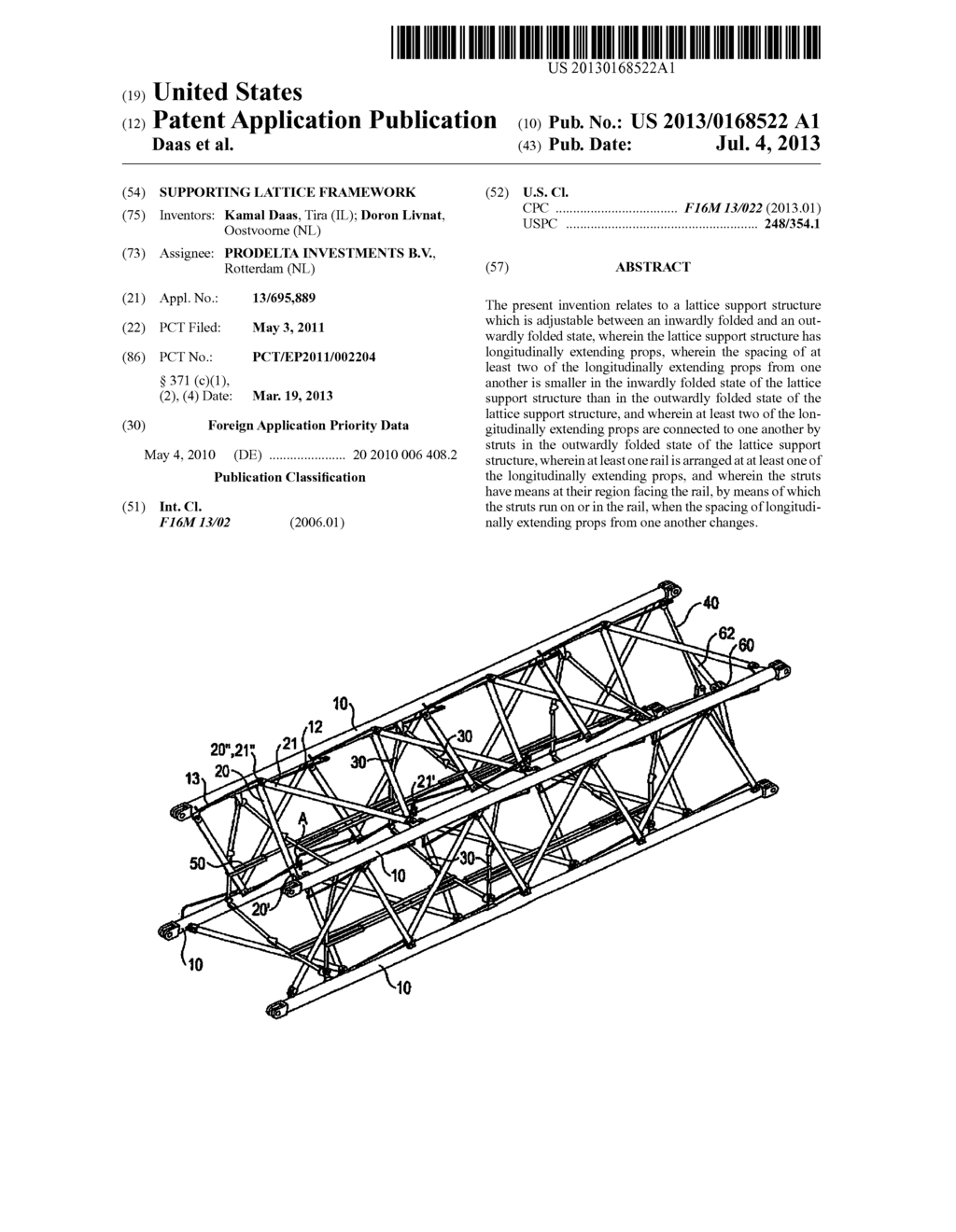 SUPPORTING LATTICE  FRAMEWORK - diagram, schematic, and image 01