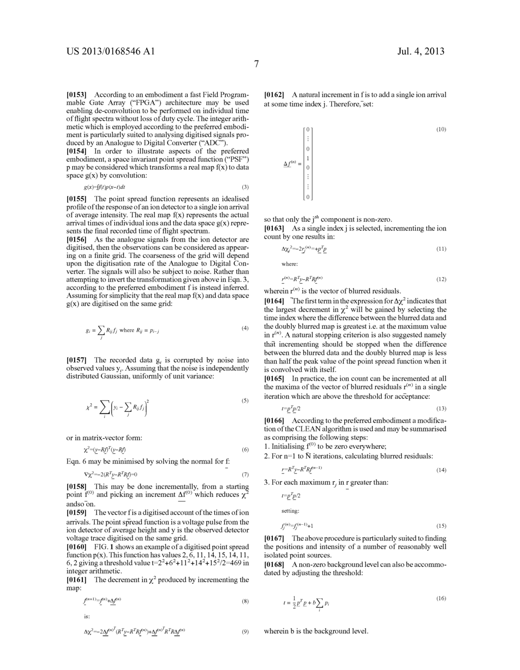 Method of Mass Spectrometry and Mass Spectrometer Using Peak Deconvolution - diagram, schematic, and image 13