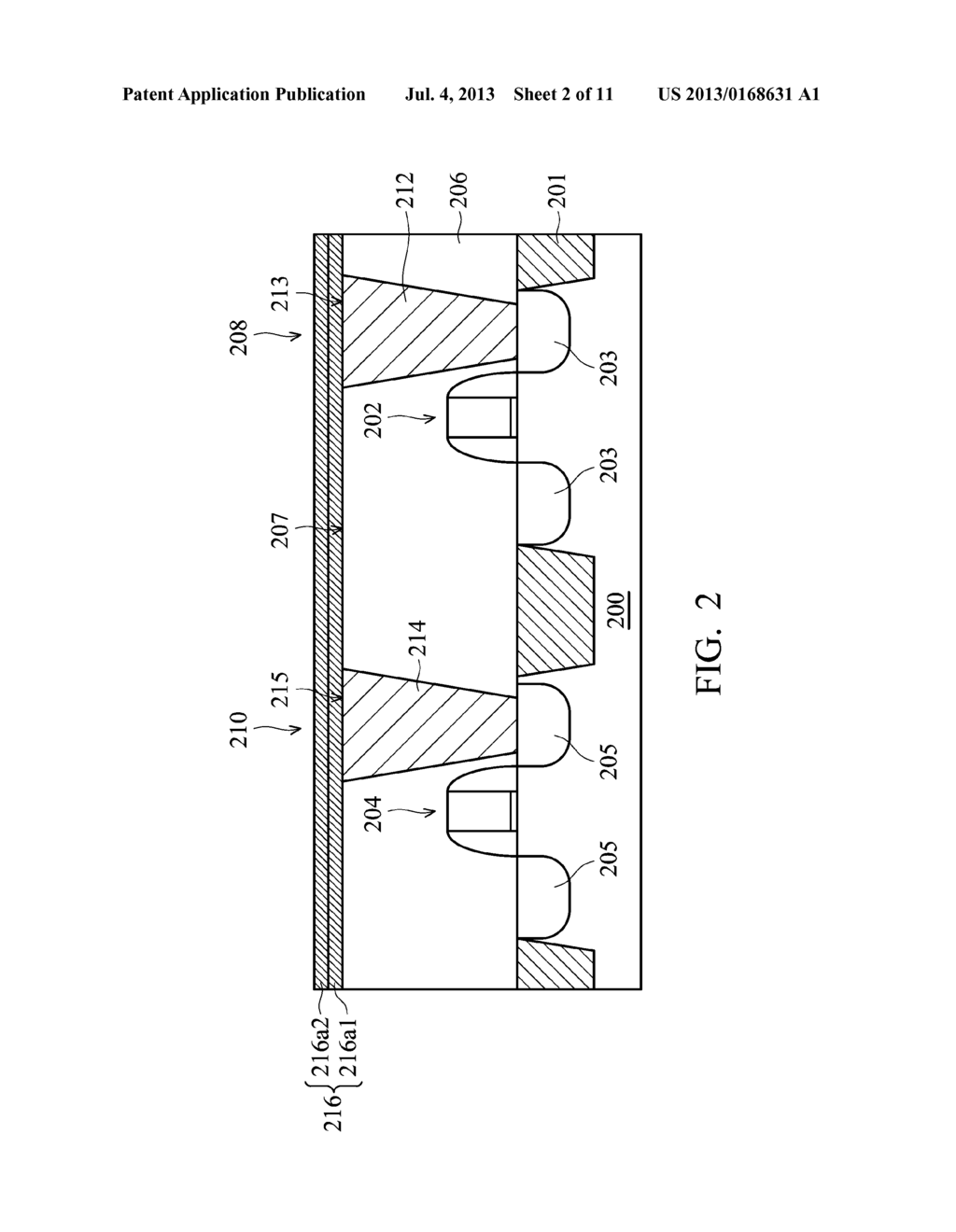 NON-VOLATILE MEMORY STRUCTURE AND METHOD FOR FABRICATING THE SAME - diagram, schematic, and image 03