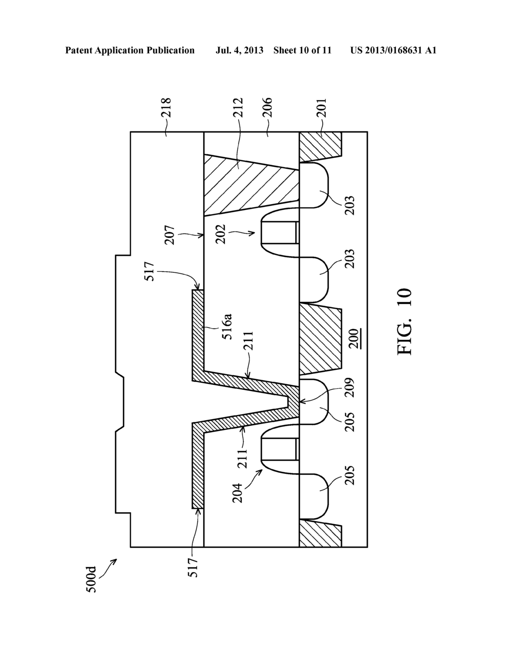 NON-VOLATILE MEMORY STRUCTURE AND METHOD FOR FABRICATING THE SAME - diagram, schematic, and image 11