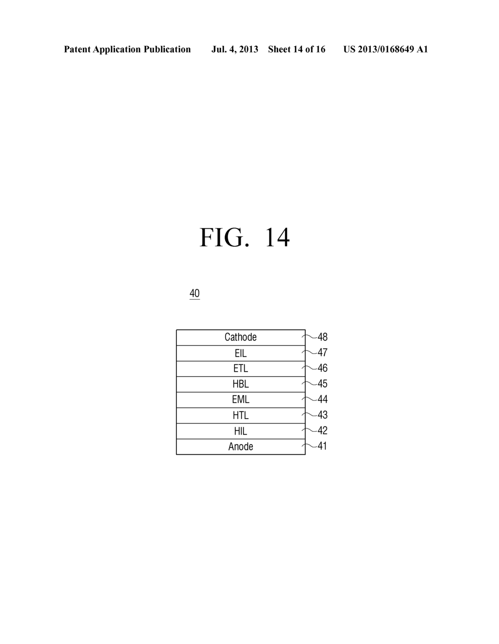 ORGANIC LIGHT-EMITTING DISPLAY PANEL AND DISPLAY APPARATUS HAVING THE SAME - diagram, schematic, and image 15