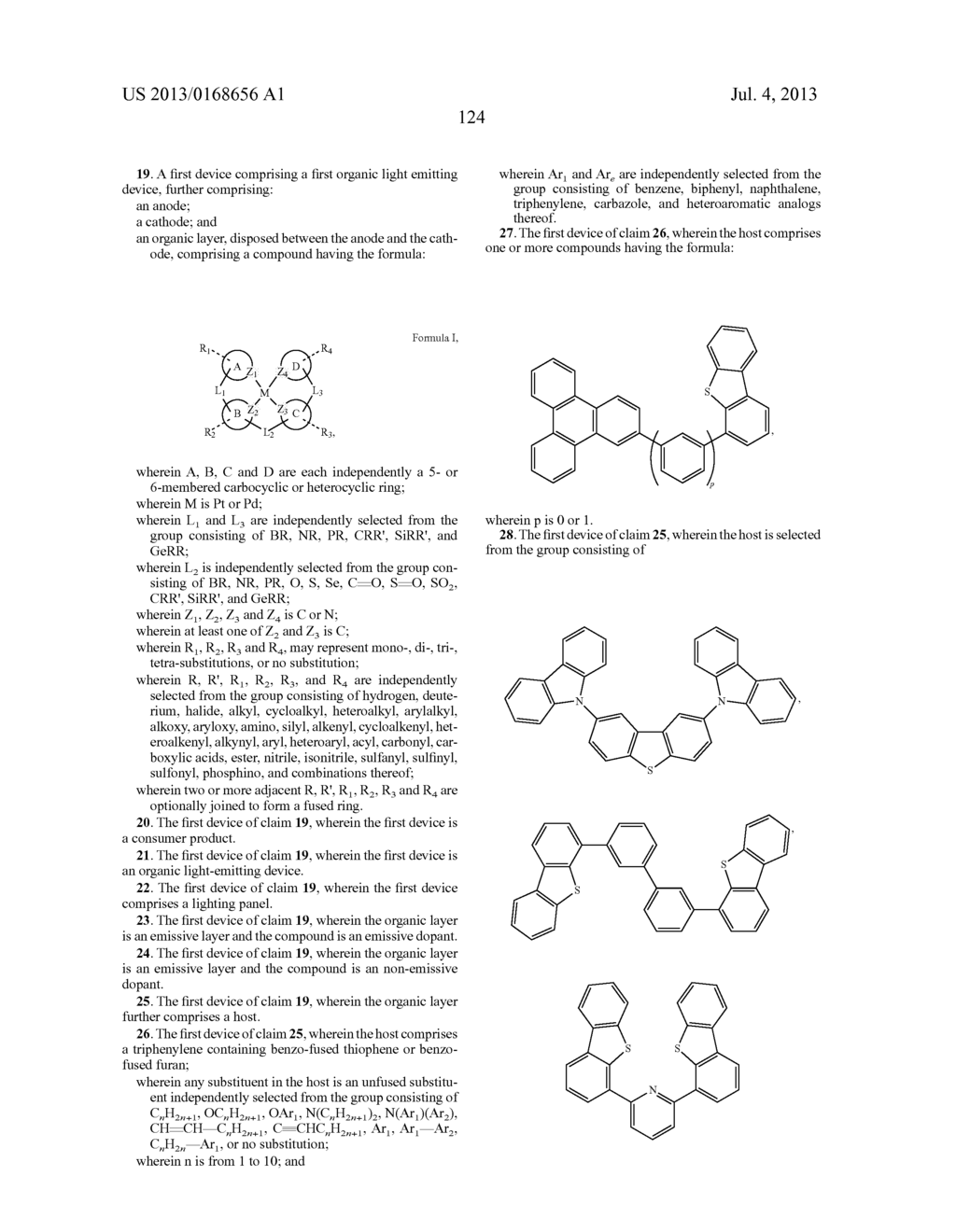 CYCLOMETALLATED TETRADENTATE PLATINUM COMPLEXES - diagram, schematic, and image 128