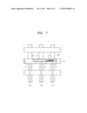 THIN FILM TRANSISTOR ON FIBER AND METHOD OF MANUFACTURING THE SAME diagram and image