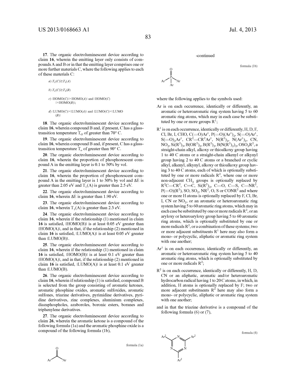 ORGANIC ELECTROLUMINESCENT DEVICE - diagram, schematic, and image 88