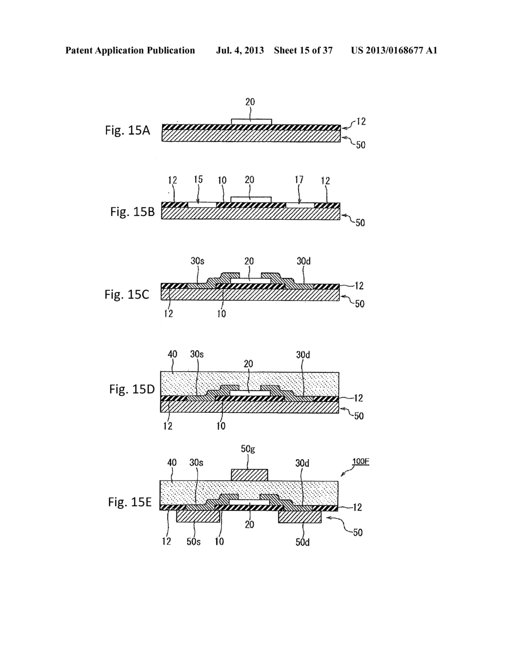 FLEXIBLE SEMICONDUCTOR DEVICE AND METHOD FOR MANUFACTURING SAME - diagram, schematic, and image 16