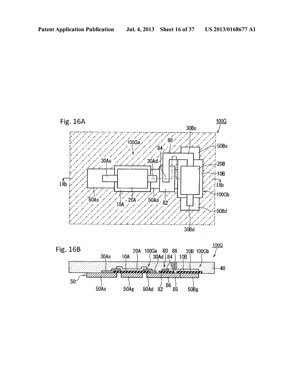 FLEXIBLE SEMICONDUCTOR DEVICE AND METHOD FOR MANUFACTURING SAME - diagram, schematic, and image 17