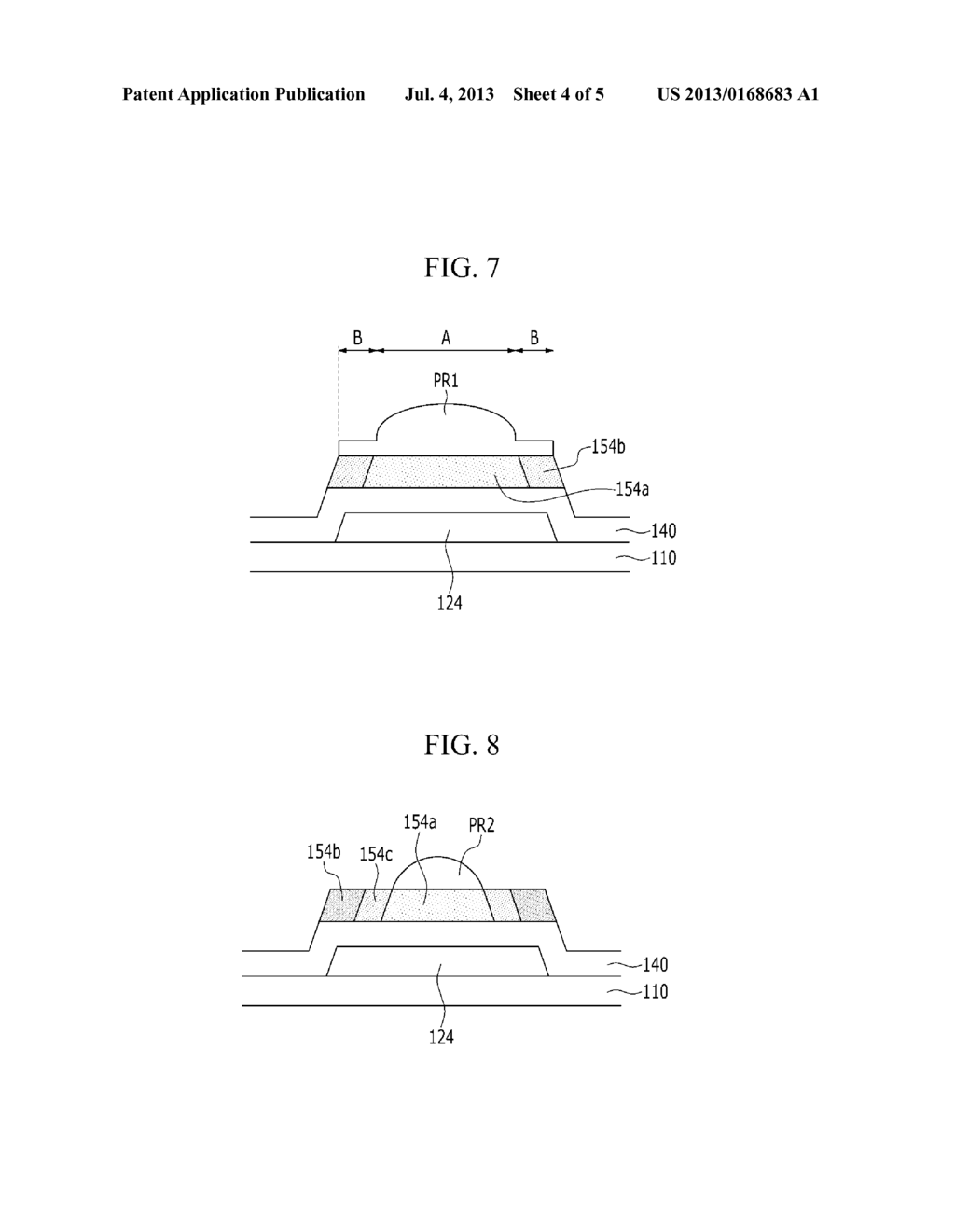 THIN FILM TRANSISTOR AND MANUFACTURING METHOD THEREOF - diagram, schematic, and image 05