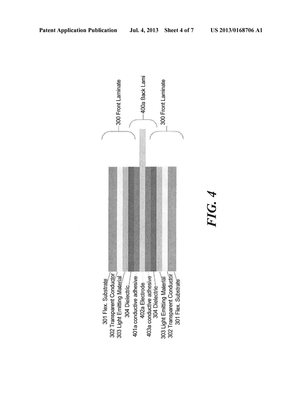 PRINTED LIGHT EMITTING DEVICES AND METHOD FOR FABRICATION THEROF - diagram, schematic, and image 05