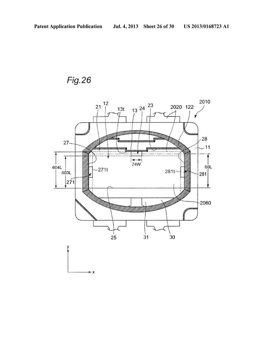 MOLDED PACKAGE FOR LIGHT EMITTING DEVICE - diagram, schematic, and image 27