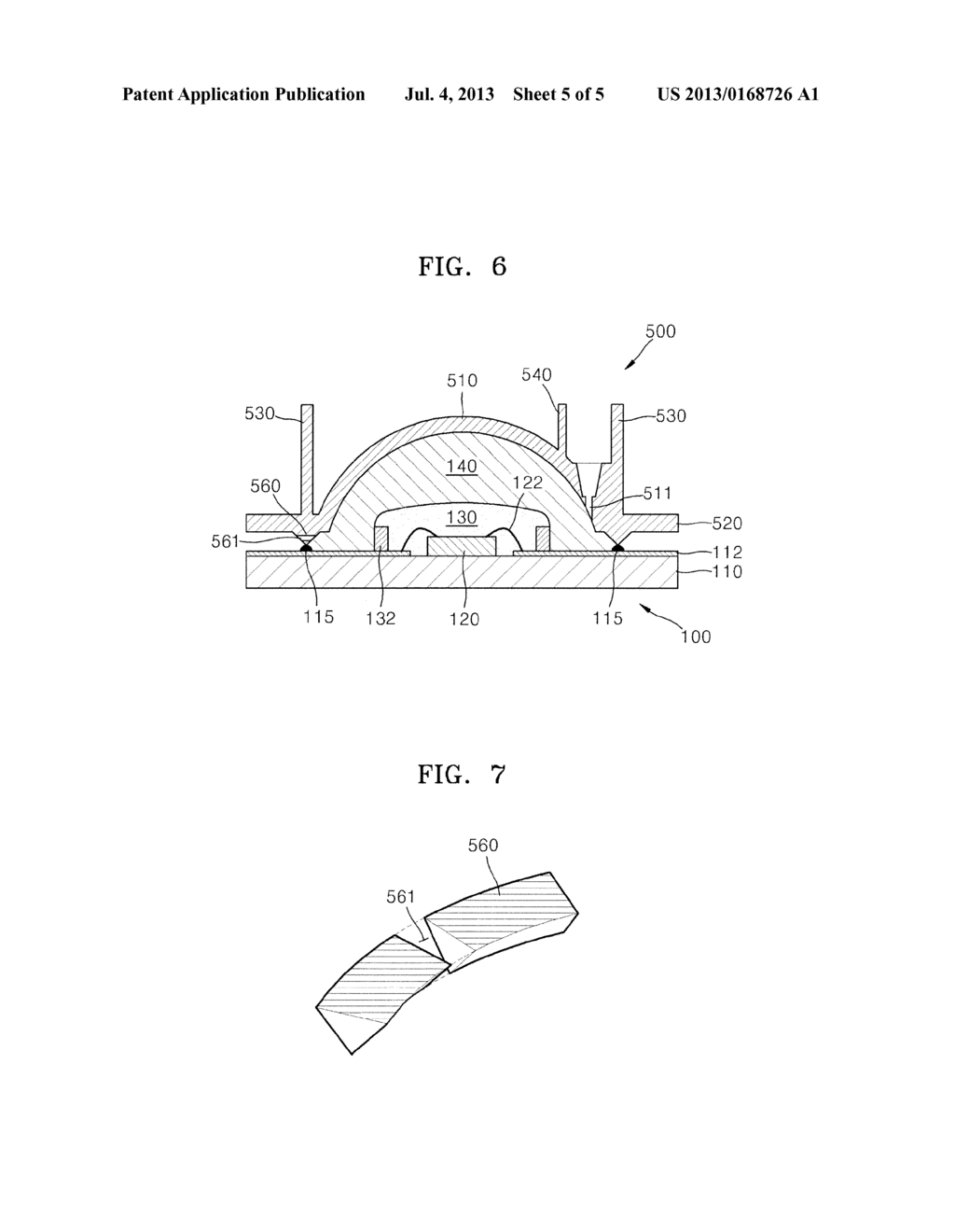 MOLD FOR LIGHT-EMITTING DEVICE PACKAGE - diagram, schematic, and image 06