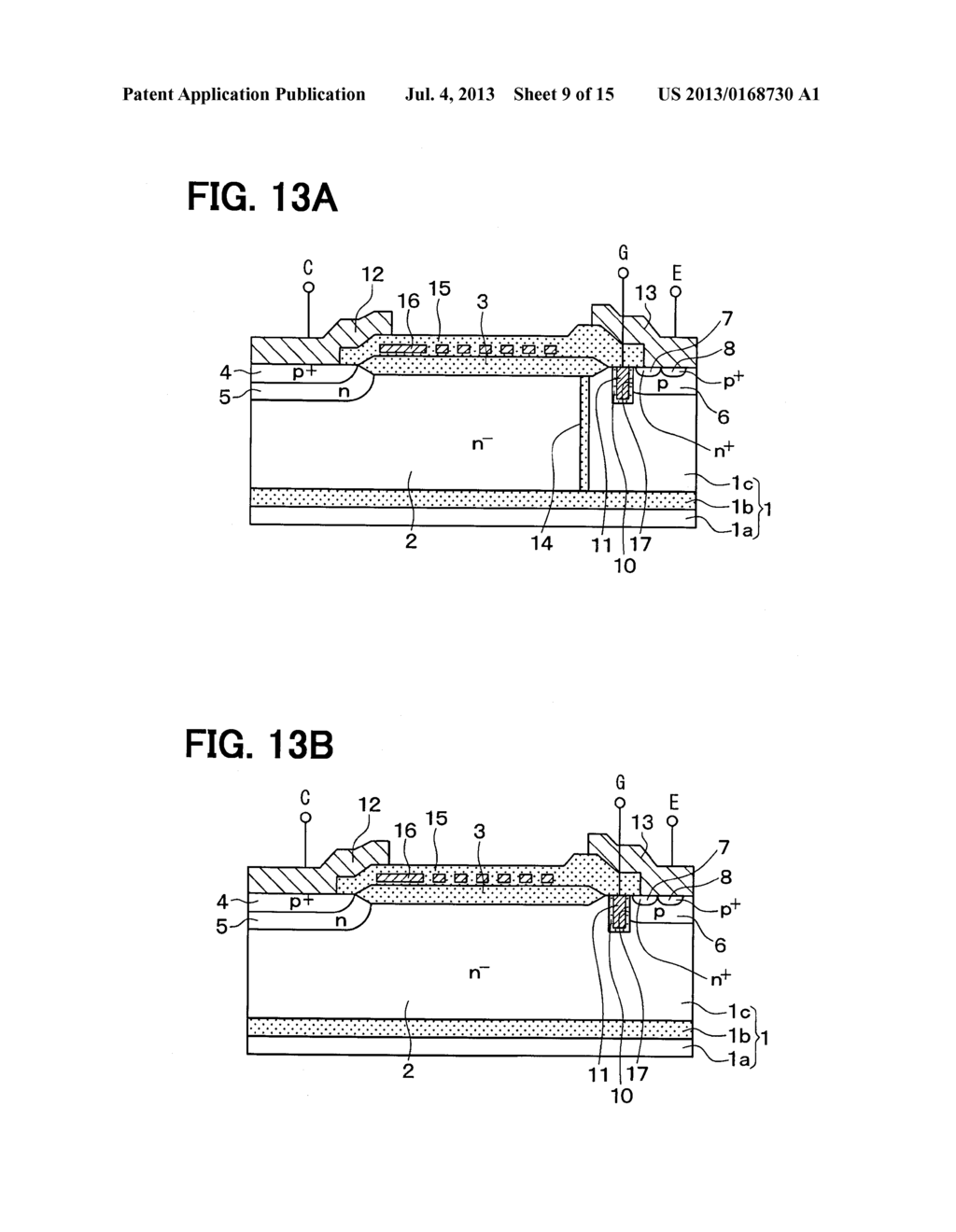 SEMICONDUCTOR DEVICE HAVING LATERAL INSULATED GATE BIPOLAR TRANSISTOR - diagram, schematic, and image 10