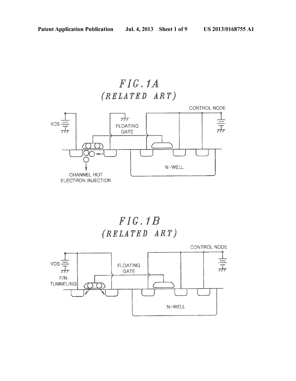 SINGLE POLY EEPROM AND METHOD FOR FABRICATING THE SAME - diagram, schematic, and image 02