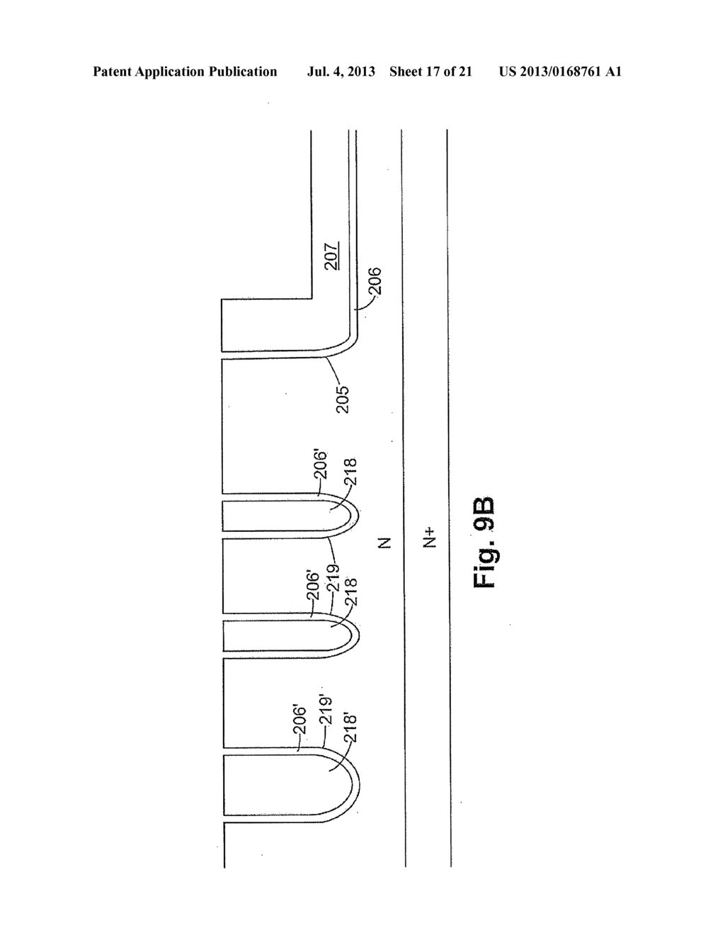 SEMICONDUCTOR POWER DEVICE HAVING IMPROVED TERMINATION STRUCTURE FOR MASK     SAVING - diagram, schematic, and image 18