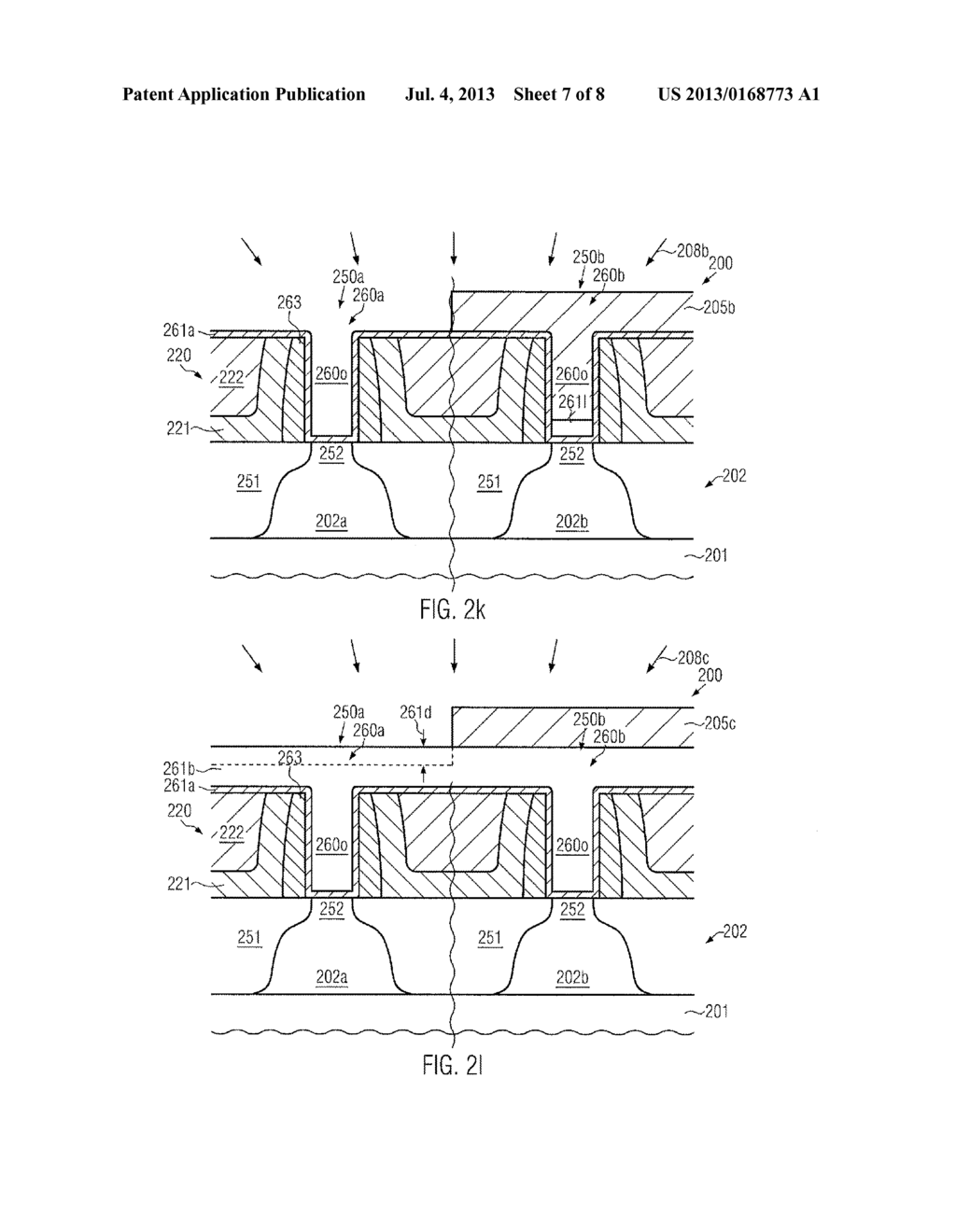 High-K Metal Gate Electrode Structure Formed by Removing a Work Function     on Sidewalls in Replacement Gate Technology - diagram, schematic, and image 08