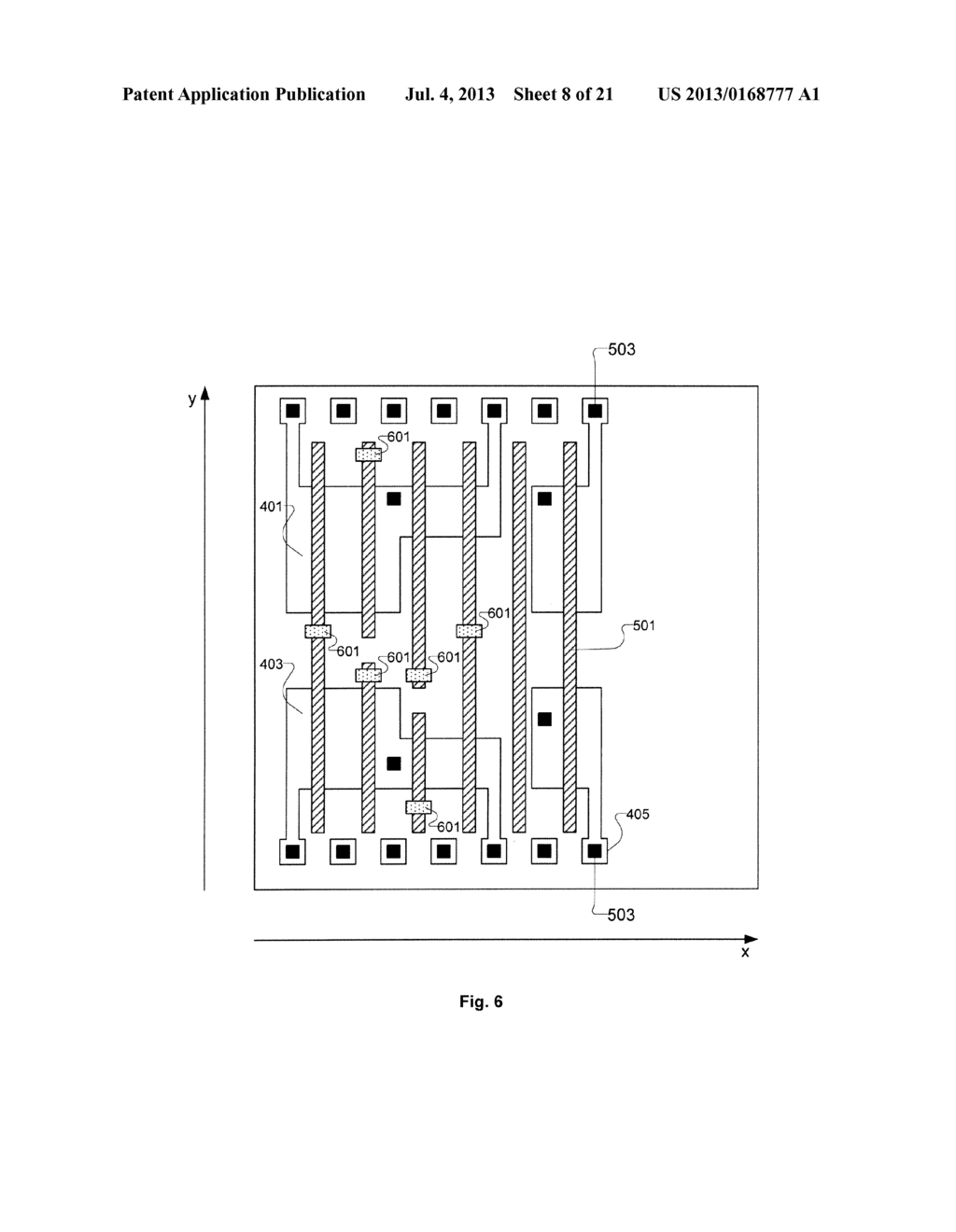 Integrated Circuit Including Gate Electrode Tracks Forming Gate Electrodes     of Different Transistor Types and Linear Shaped Conductor Electrically     Connecting Gate Electrodes - diagram, schematic, and image 09