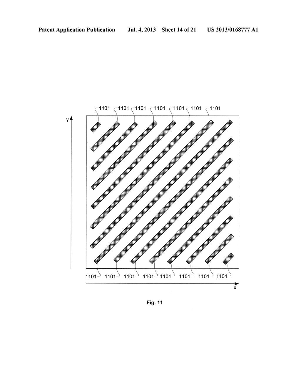 Integrated Circuit Including Gate Electrode Tracks Forming Gate Electrodes     of Different Transistor Types and Linear Shaped Conductor Electrically     Connecting Gate Electrodes - diagram, schematic, and image 15