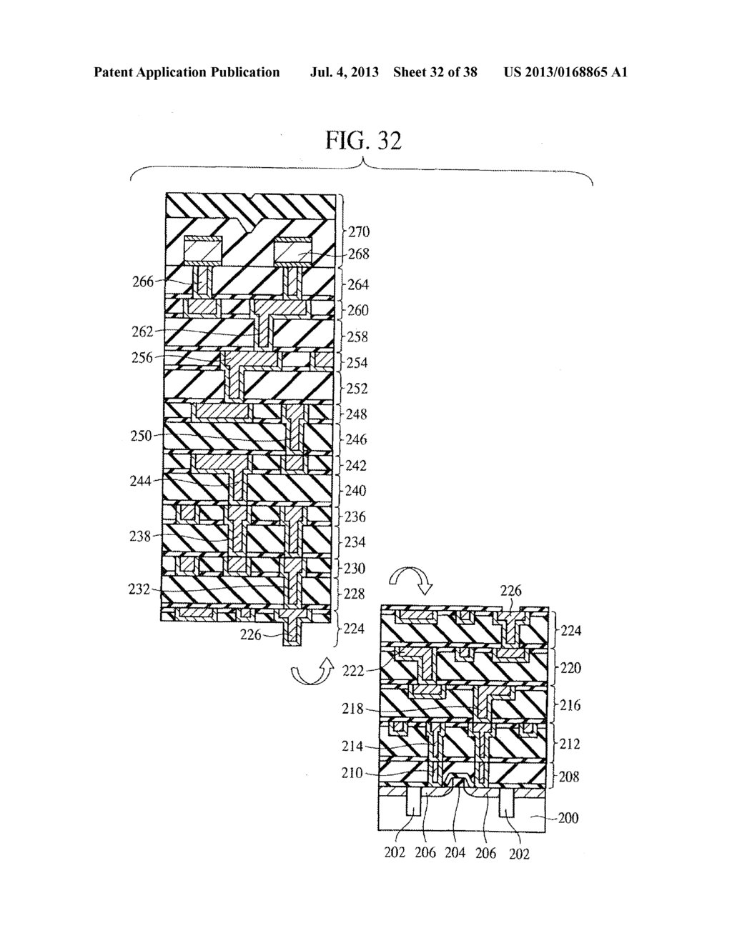 SEMICONDUCTOR DEVICE HAVING GROOVE-SHAPED VIA-HOLE - diagram, schematic, and image 33