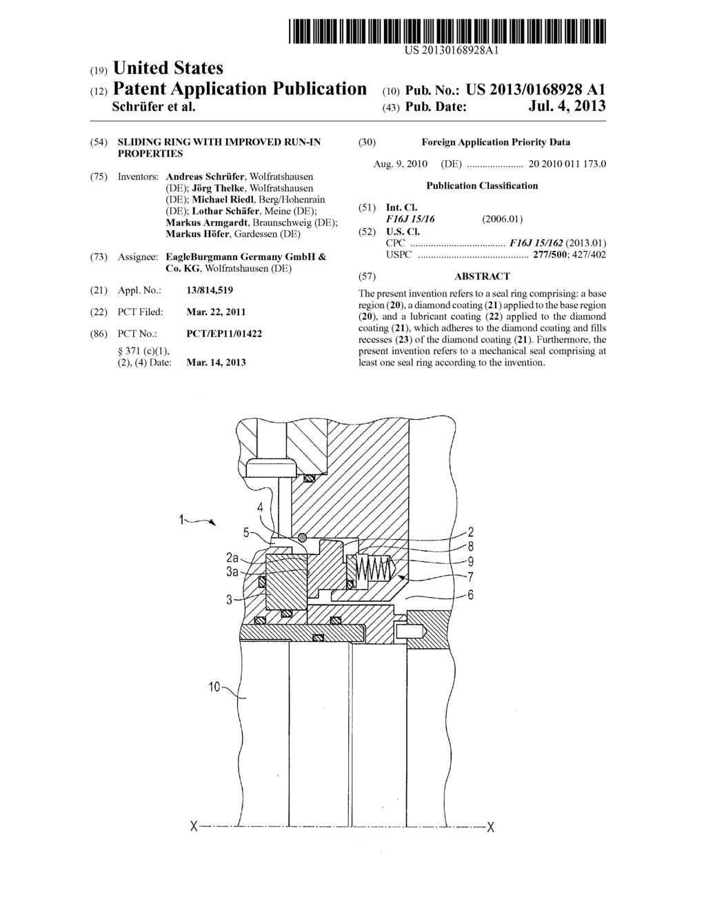 SLIDING RING WITH IMPROVED RUN-IN PROPERTIES - diagram, schematic, and image 01