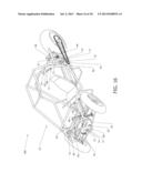 TILTING VEHICLE WITH A NON-TITLING AUTOMOBILE-LIKE BODY diagram and image