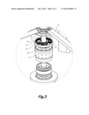 Vertical axis wind turbine diagram and image