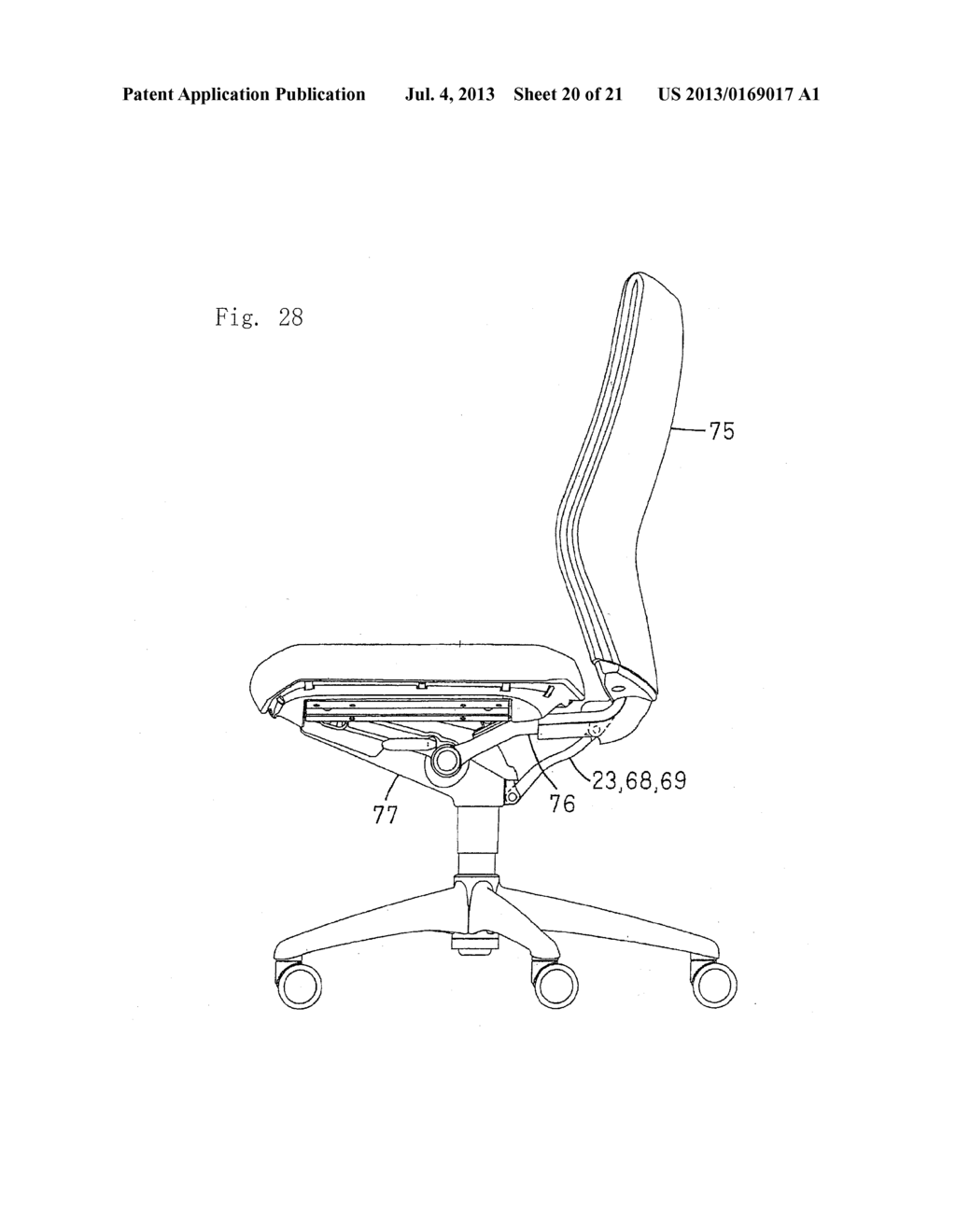 CHAIR - diagram, schematic, and image 21