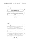 ELECTRONIC DEVICE WITH AUTOMATIC MODE SWITCHING diagram and image