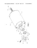 MOTOR HAVING A BRAKING FUNCTION AND USED IN LINEAR ACTUATOR diagram and image