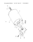 MOTOR HAVING A BRAKING FUNCTION AND USED IN LINEAR ACTUATOR diagram and image