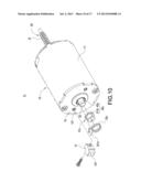 MOTOR HAVING A BRAKING FUNCTION AND USED IN LINEAR ACTUATOR diagram and image