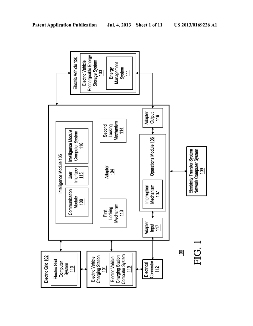 ELECTRICITY TRANSFER SYSTEM FOR MODIFYING AN ELECTRIC VEHICLE CHARGING     STATION AND METHOD OF PROVIDING, USING, AND SUPPORTING THE SAME - diagram, schematic, and image 02