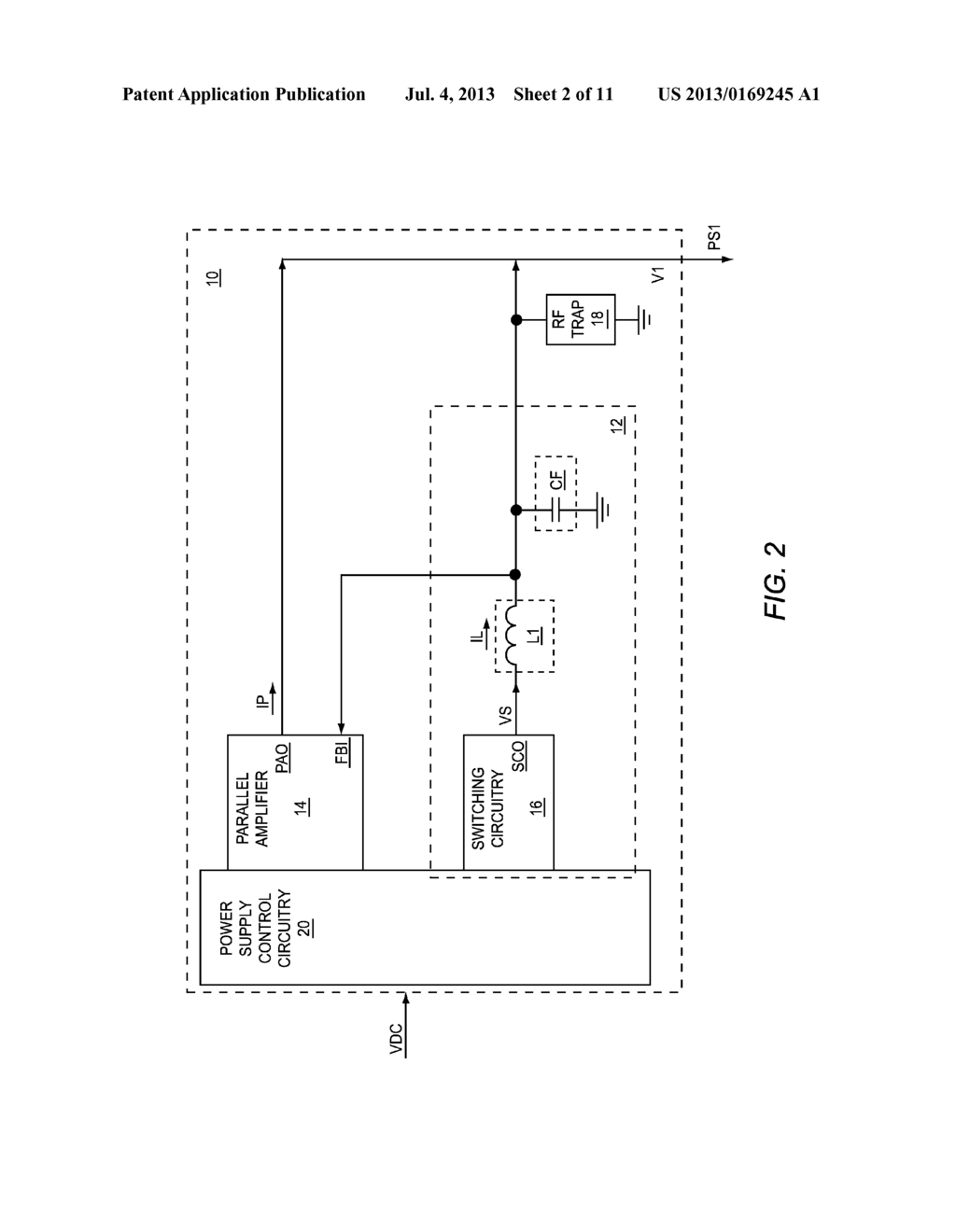 NOISE REDUCTION FOR ENVELOPE TRACKING - diagram, schematic, and image 03