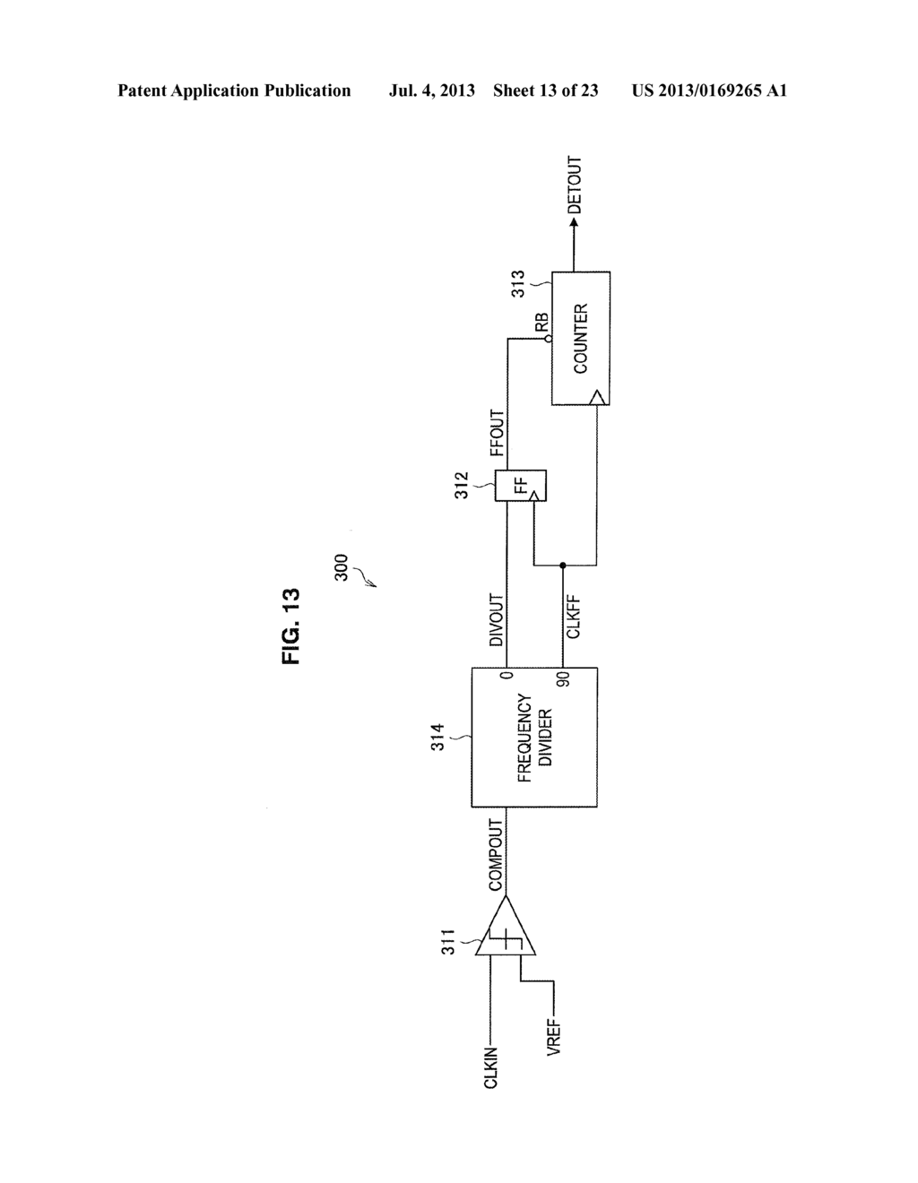 VOLTAGE AMPLITUDE DETECTION CIRCUIT, INFORMATION STORAGE DEVICE,     COMMUNICATION DEVICE, AND VOLTAGE AMPLITUDE DETECTION METHOD - diagram, schematic, and image 14