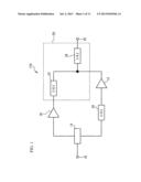 DOHERTY AMPLIFIER AND SEMICONDUCTOR DEVICE diagram and image