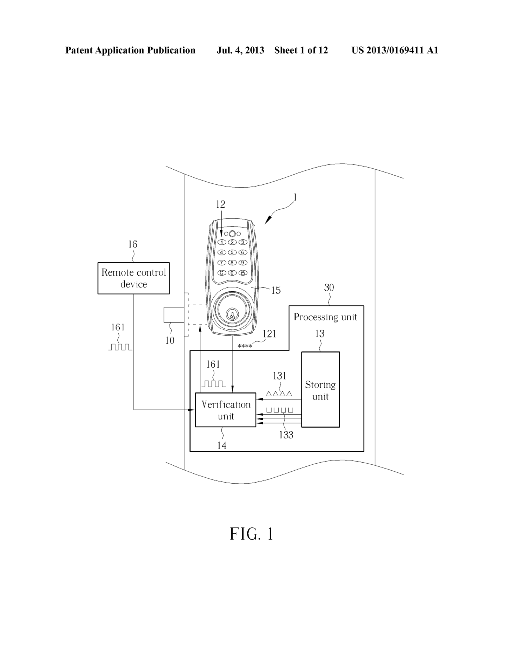 METHOD FOR OPERATING AN ELECTRONIC LOCK - diagram, schematic, and image 02