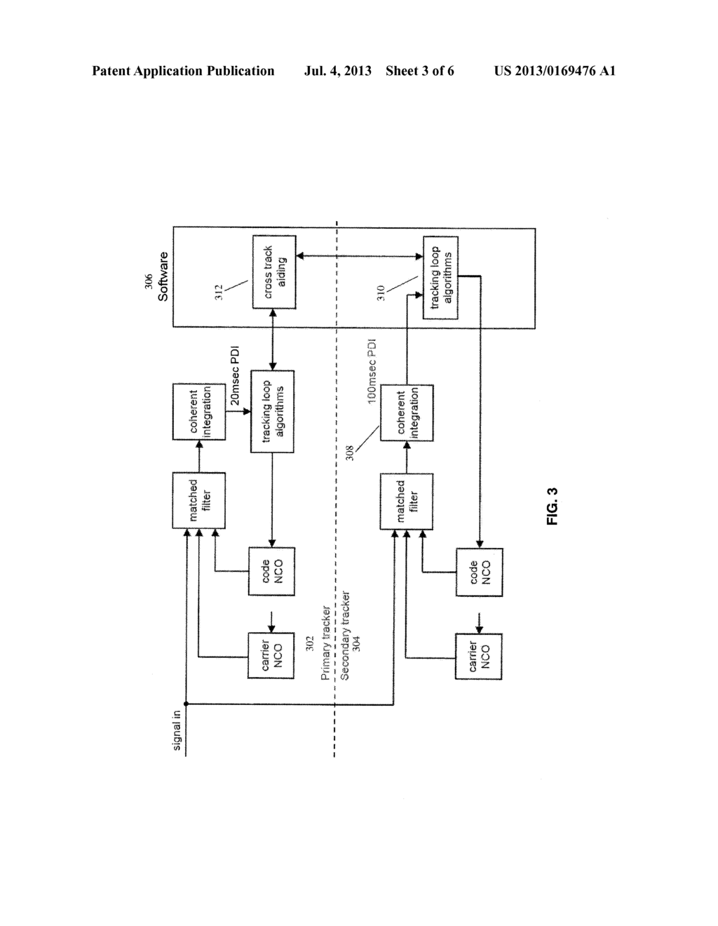 Method and Apparatus for Managing and Configuring Tracker Components for     Enhanced Sensitivity Tracking of GNSS Signals - diagram, schematic, and image 04