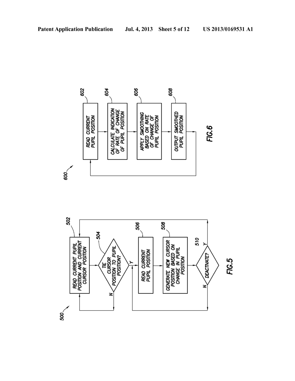 System and Method of Determining Pupil Center Position - diagram, schematic, and image 06