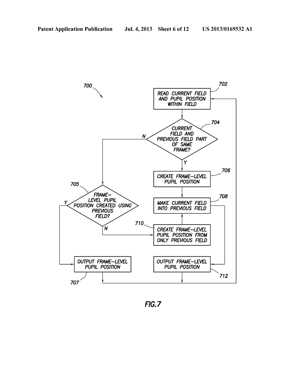 System and Method of Moving a Cursor Based on Changes in Pupil Position - diagram, schematic, and image 07