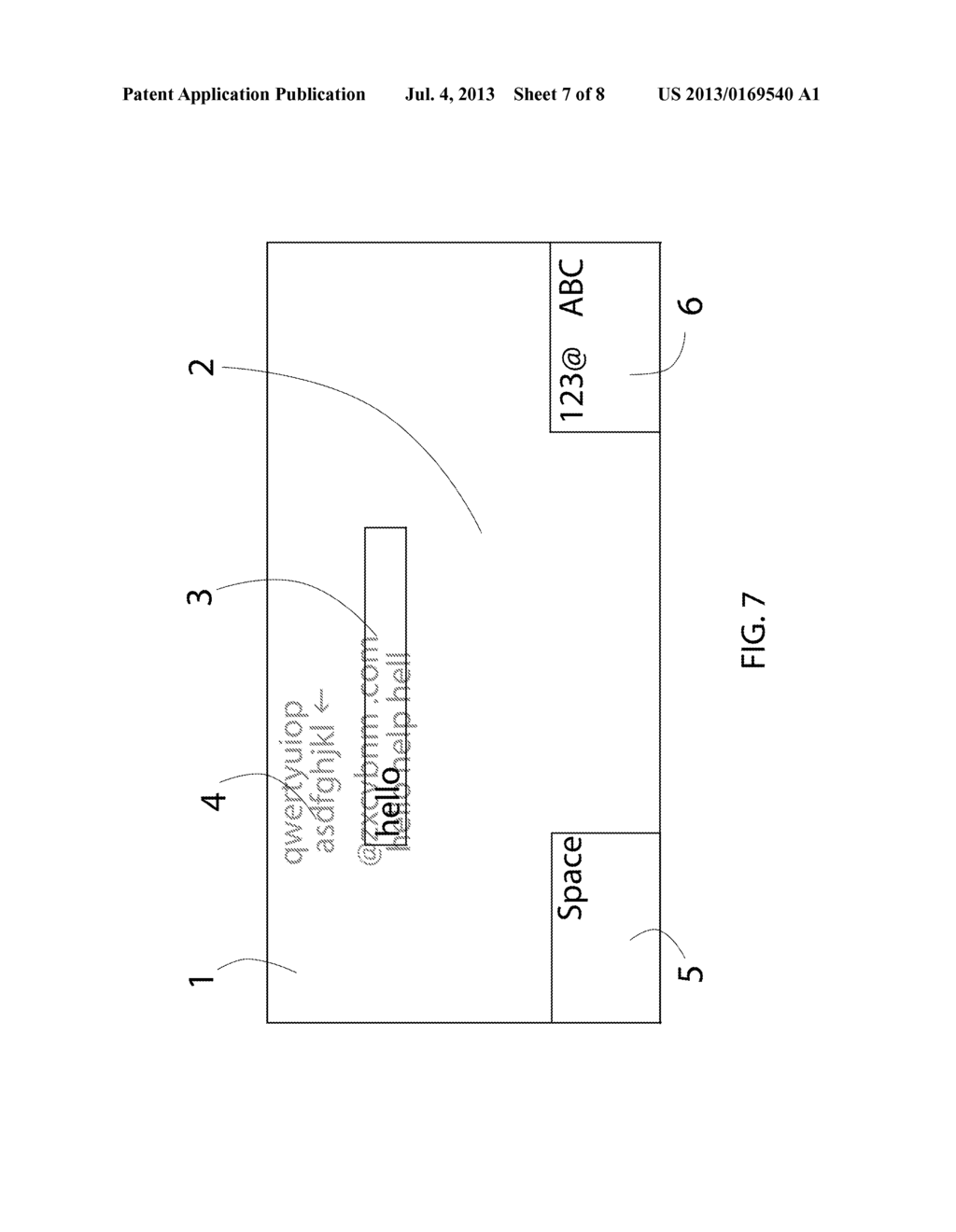 Moving virtual keyboard - diagram, schematic, and image 08