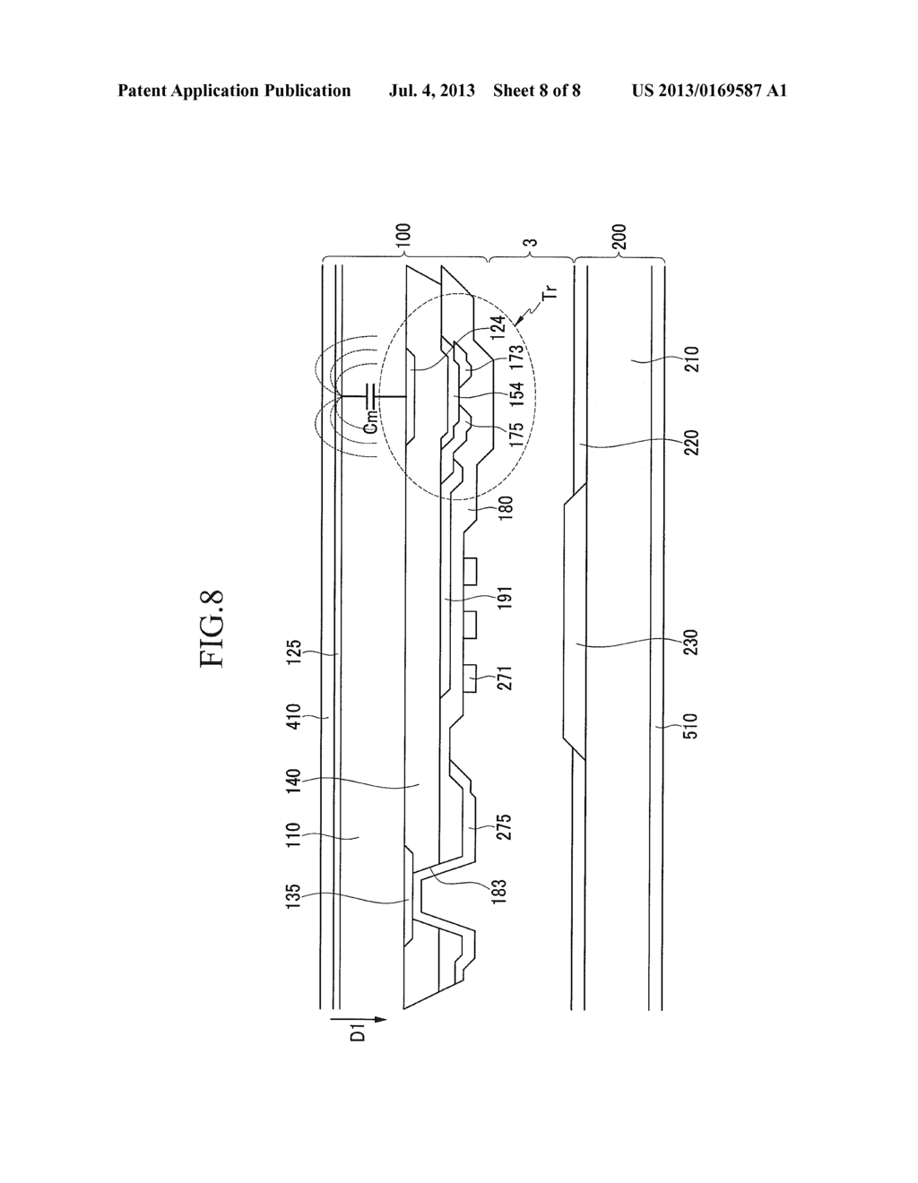 DISPLAY DEVICE INCLUDING SENSOR - diagram, schematic, and image 09