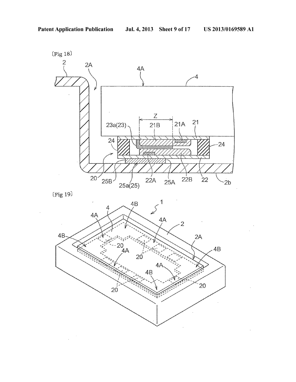 Pressure Detection Unit and Information Input Device Having the Pressure     Detection Unit - diagram, schematic, and image 10