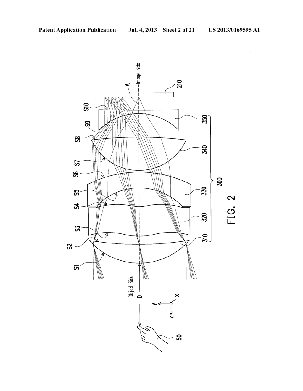 RANGING APPARATUS, RANGING METHOD, AND INTERACTIVE DISPLAY SYSTEM - diagram, schematic, and image 03