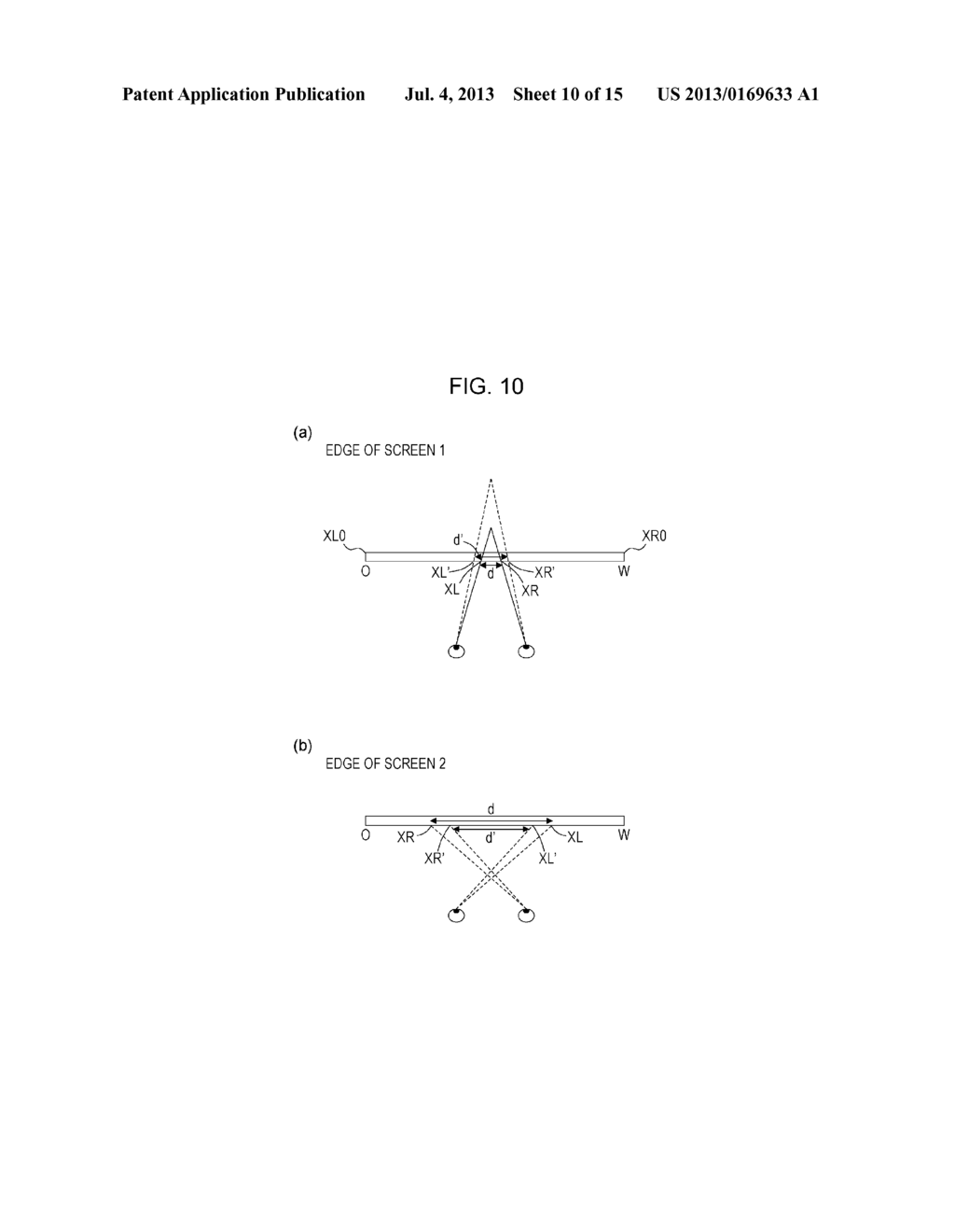 STEREOSCOPIC IMAGE GENERATION DEVICE, STEREOSCOPIC IMAGE DISPLAY DEVICE,     STEREOSCOPIC IMAGE ADJUSTMENT METHOD, PROGRAM FOR CAUSING COMPUTER TO     EXECUTE STEREOSCOPIC IMAGE ADJUSTMENT METHOD, AND  RECORDING MEDIUM ON     WHICH THE PROGRAM IS RECORDED - diagram, schematic, and image 11