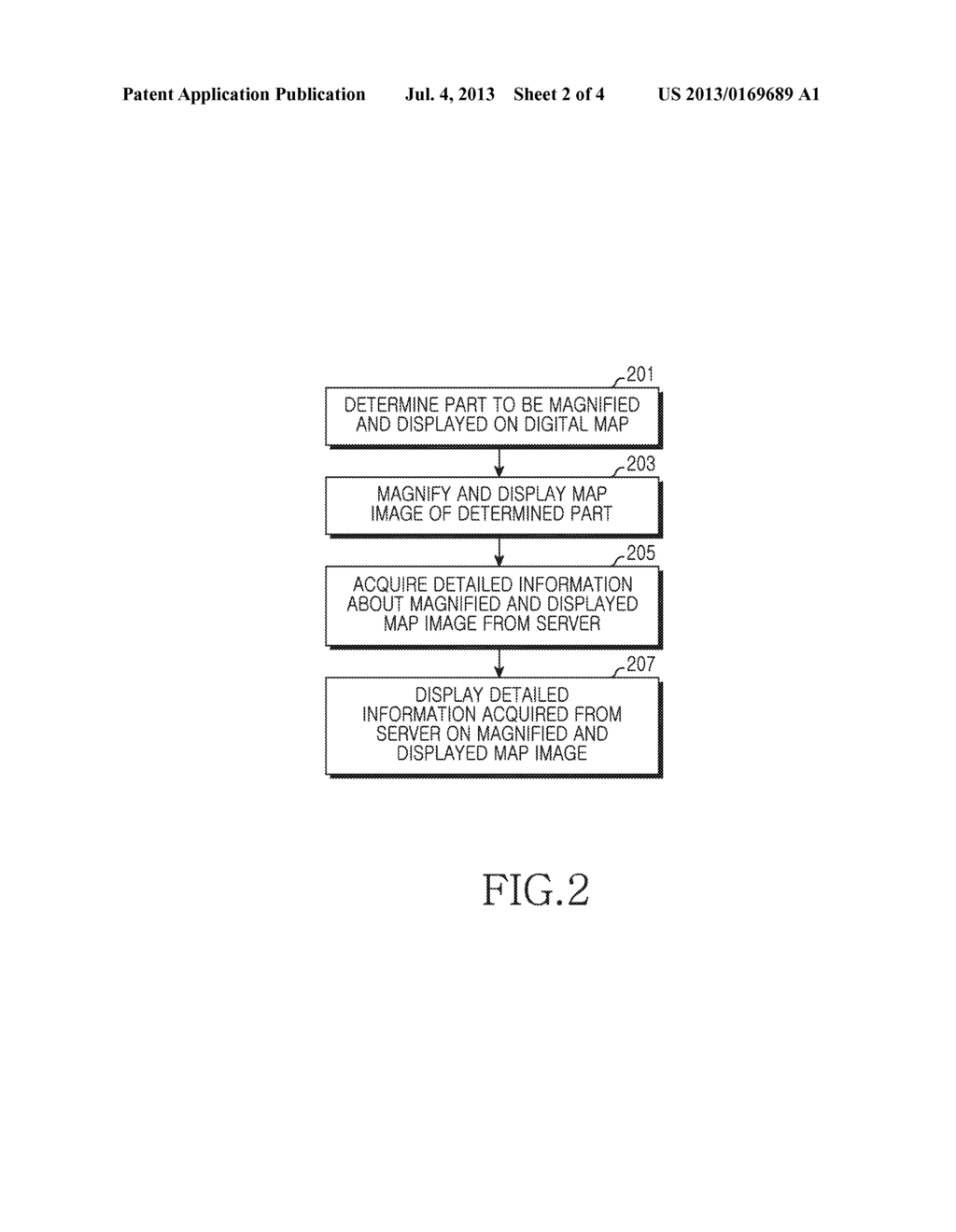 METHOD AND APPARATUS FOR DISPLAYING DIGITAL MAP IN CLIENT - diagram, schematic, and image 03