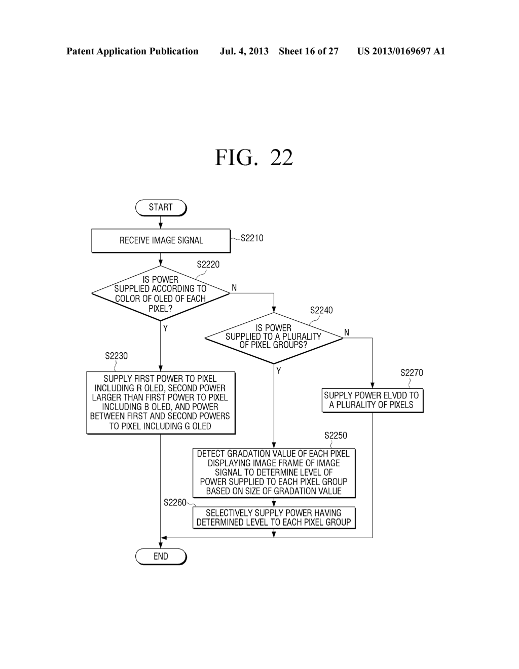 DEVICE AND METHOD FOR DISPLAYING IMAGE, DEVICE AND METHOD FOR SUPPLYING     POWER, AND METHOD FOR ADJUSTING BRIGHTNESS OF CONTENTS - diagram, schematic, and image 17