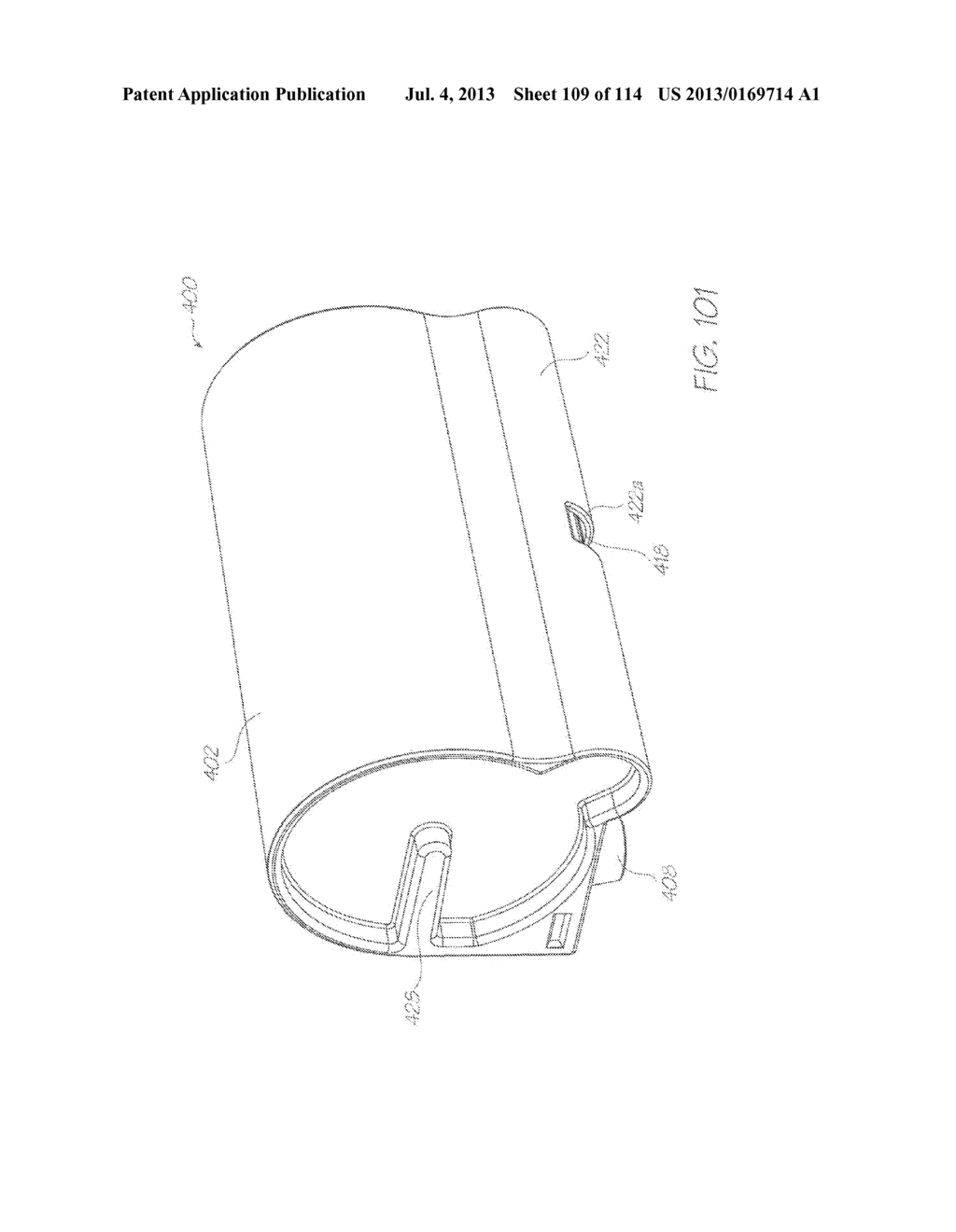 PRINTHEAD ASSEMBLY HAVING ELECTRICAL CONNECTOR FOR TRANSMITTING POWER AND     DATA - diagram, schematic, and image 110