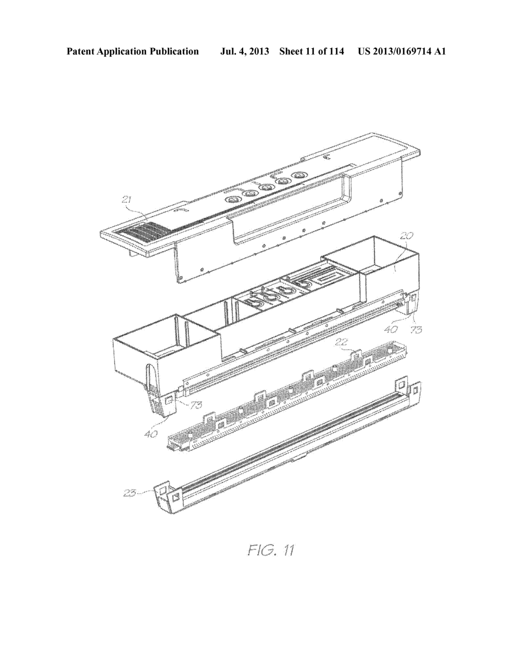 PRINTHEAD ASSEMBLY HAVING ELECTRICAL CONNECTOR FOR TRANSMITTING POWER AND     DATA - diagram, schematic, and image 12