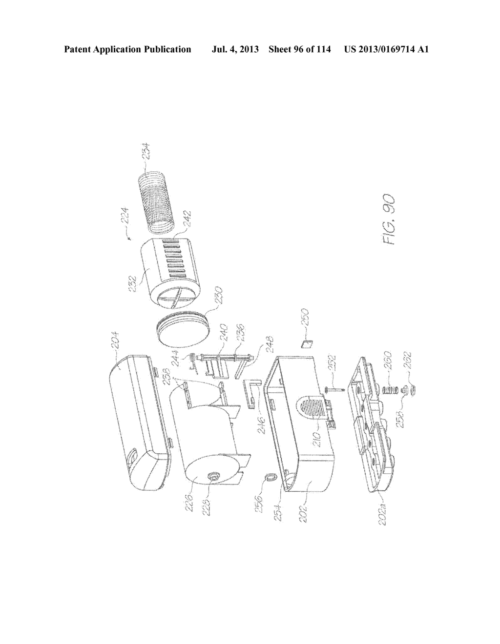 PRINTHEAD ASSEMBLY HAVING ELECTRICAL CONNECTOR FOR TRANSMITTING POWER AND     DATA - diagram, schematic, and image 97